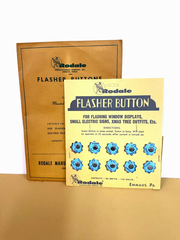 Winker FLASHER Twinkle BLINKING 60W 120V 60 Watts MADE IN USA Rodale NEW 1008 gallery