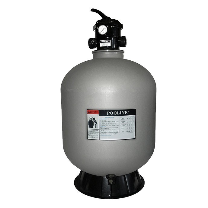 Pooline 16" Sand Filter with 6 Position Multi-Port Valve gallery