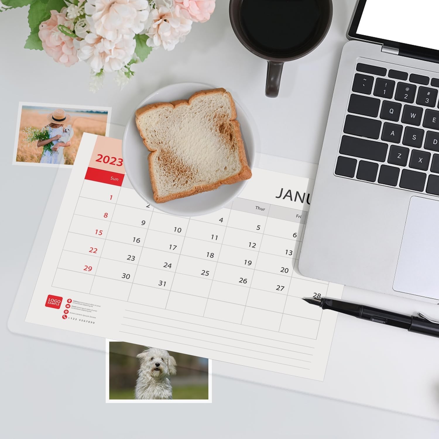 14 x 48 Inch Clear Table Cover Protector Clear Desk Mat Clear Table Protector... gallery