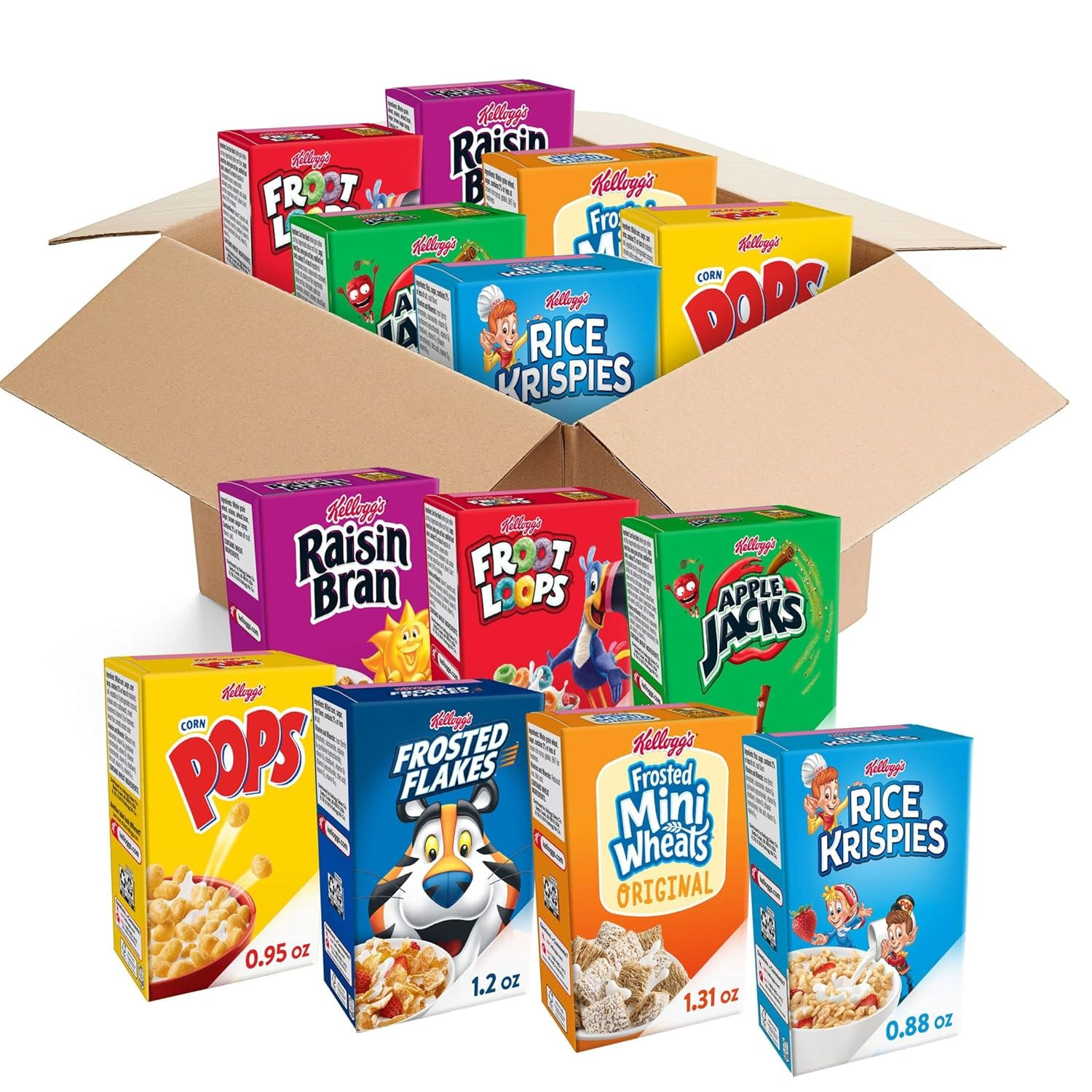 Cold Breakfast Cereal, Bulk Pantry Staples, Kid Snacks, Variety Pack (48 Boxes) gallery