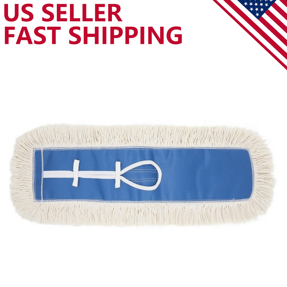 24'' Industrial Strength Cotton Dust Mop Head Refill Thick Tufted Replacement gallery