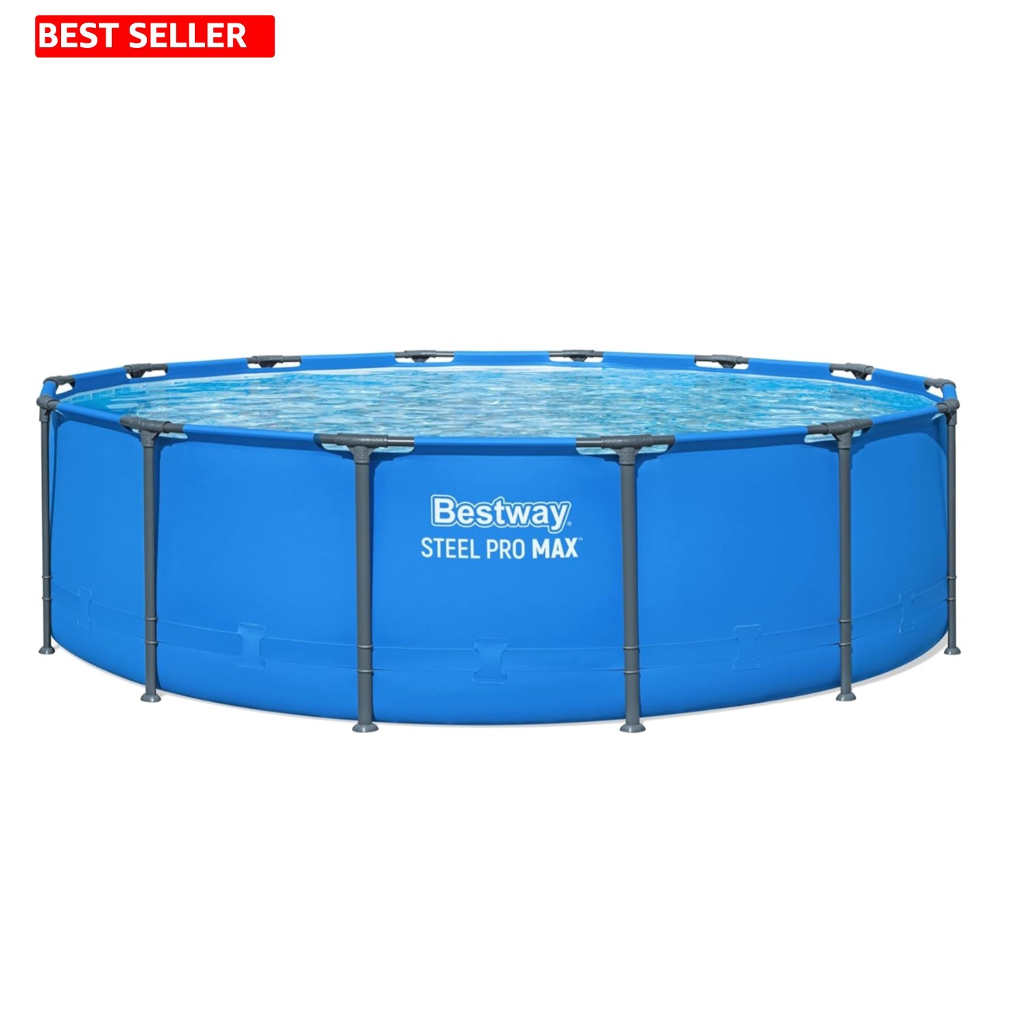 14' x 42" Steel Pro MAX Pool - Exceptional Durability & 3440-Gallon Capacity gallery