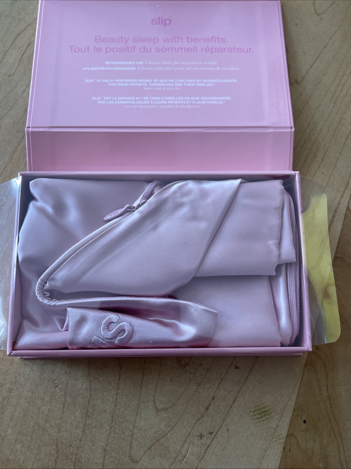 Slip Pure Silk Pillowcase Queen Candy Pink 20 X30 Brand New Sealed gallery