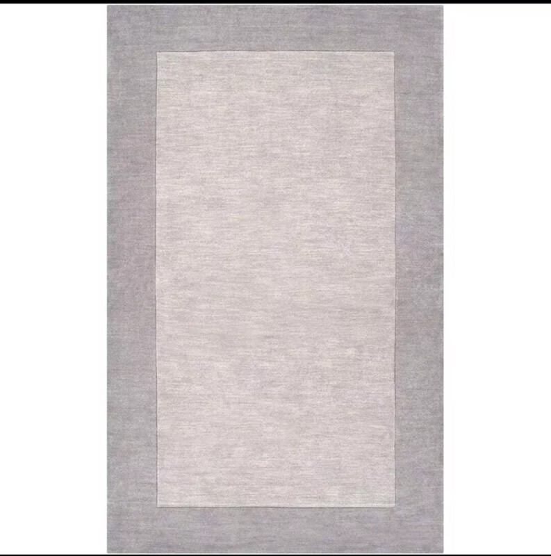 THICK PLAIN MODERN HAND-TUFTED CARPET AREA RUG FOR ANY ROOM 100% WOOL gallery