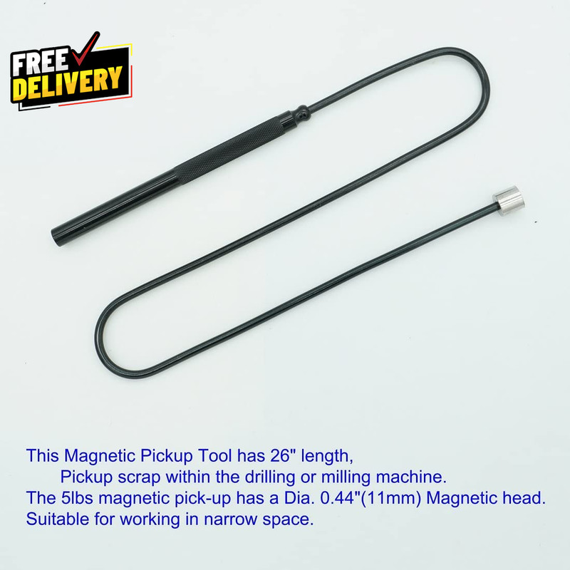 Flexible Magnetic Pickup Tool Set2LB & 5LB 26 Bendable Extension Magnetic Pickup gallery