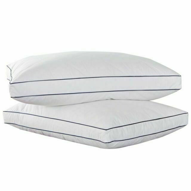 Peace Nest Feather & Down Gusset Standard/Queen Pillow, White - Set of 2 gallery