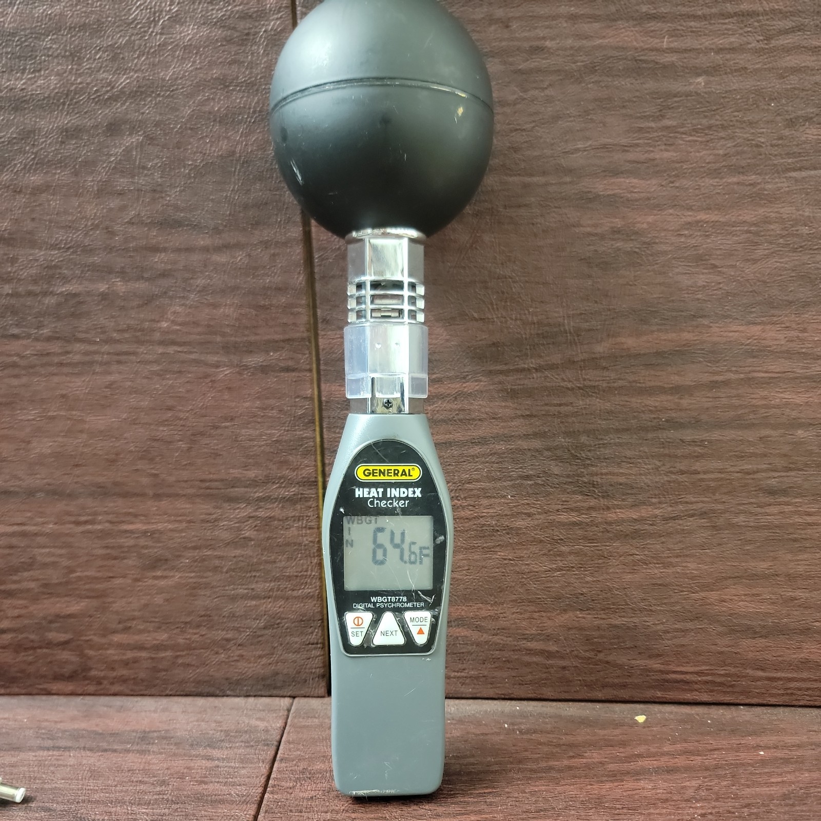 ☆General Tools Deluxe Heat Index Monitor #WBGT8778 With 75 x75 mm Brass Black... gallery