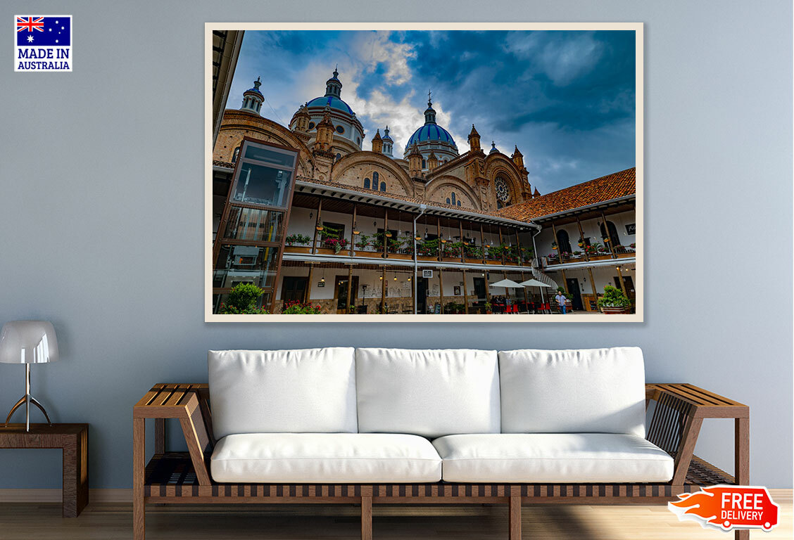 (Laminated) Cathedral In Cuenca, Ecuador Photograph 91x61cm gallery
