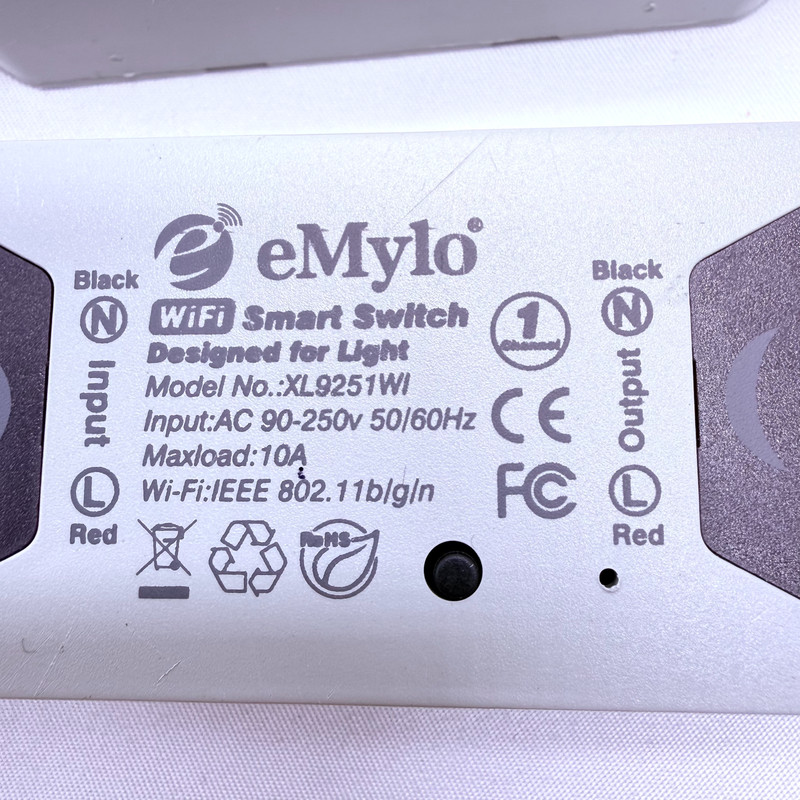 eMylo WiFi Smart Switch Module Light Wireless Alexa Google APP Remote Control 2p gallery
