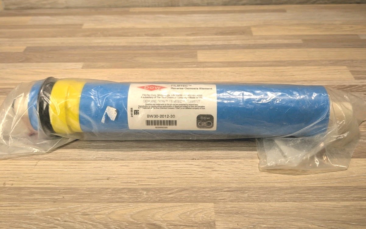 Dow FilmTec BW30-2012-30 Reverse Osmosis RO Membrane 2" x 12" NEW gallery