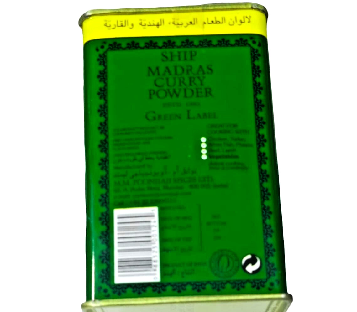 Spices SHIP The Original Madras CURRY Powder India Production Net Weight 500g gallery
