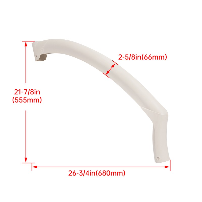 Above Ground Swimming Pool Step Handrail Polypropylene For BiltMore Handrail gallery