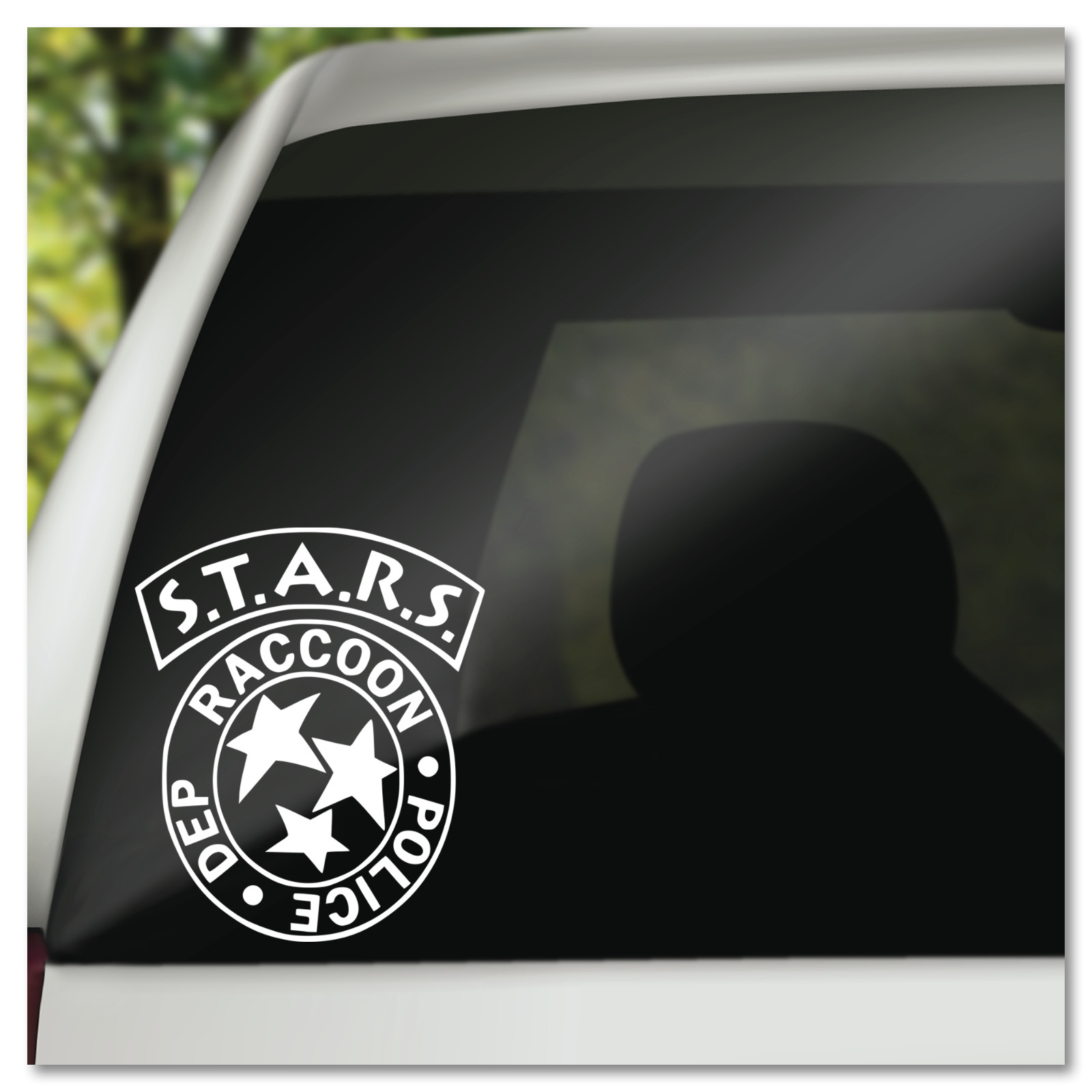 6" Video Game Resident Evil STARS Racoon Police Dep Vinyl Decal Sticker gallery