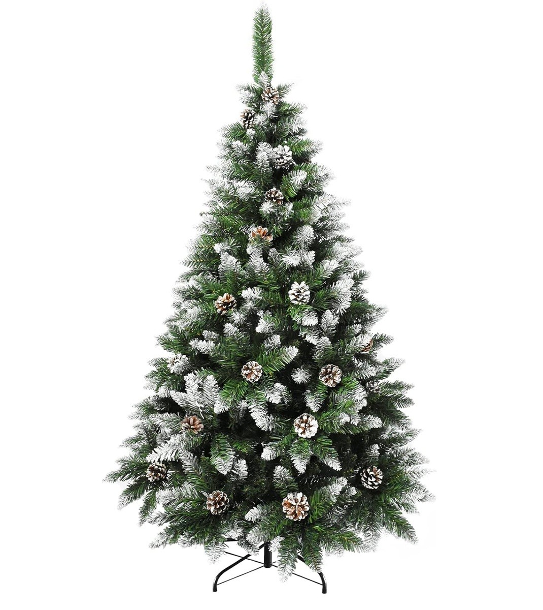 MuRealy 4FT Unlit Flocked Artificial Christmas Tree with Metal Stand gallery