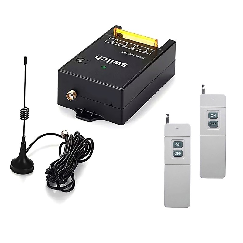 1.5KM Long Range 2CH RF Wireless Remote Control Switch Transmitter+Receiver Kits gallery