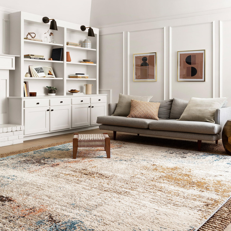 Loloi Alchemy Collection Alc-03 Ivory/Multi 2-8 X 10-6 Runner Rug gallery