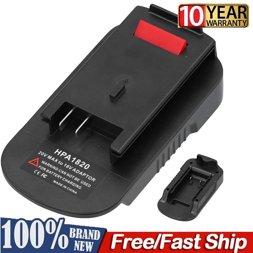 Adapter for Black&Decker 18V Li-ion Battery Convert to NiCad & NiMh 20V HPA1820 gallery