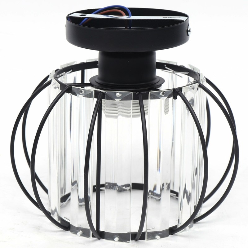 Flush Mount Ceiling Light Iron Chandelier E27 Porch Hallway Pendant Lamp Fixture gallery