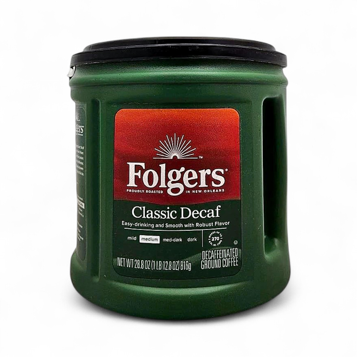Folgers Decaffeinated Classic Medium Roast Ground Coffee - 28.8 oz gallery