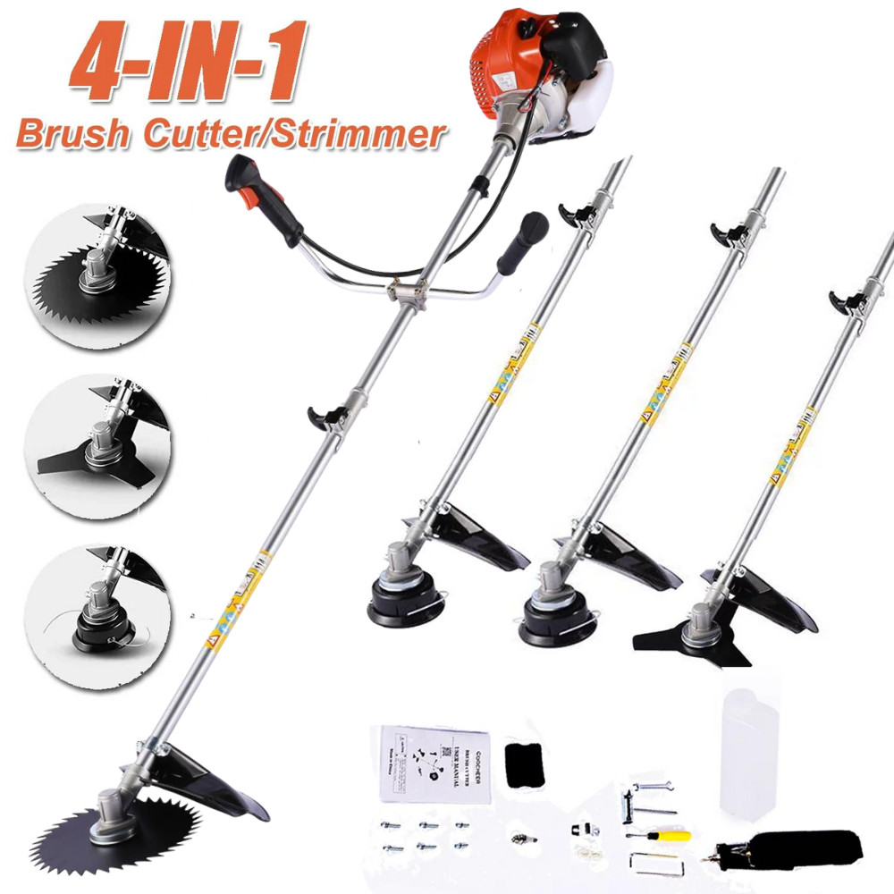 42.7CC/58CC Straight Shaft Gas String Trimmer Gas Powered Weedeater Brush Cutter gallery