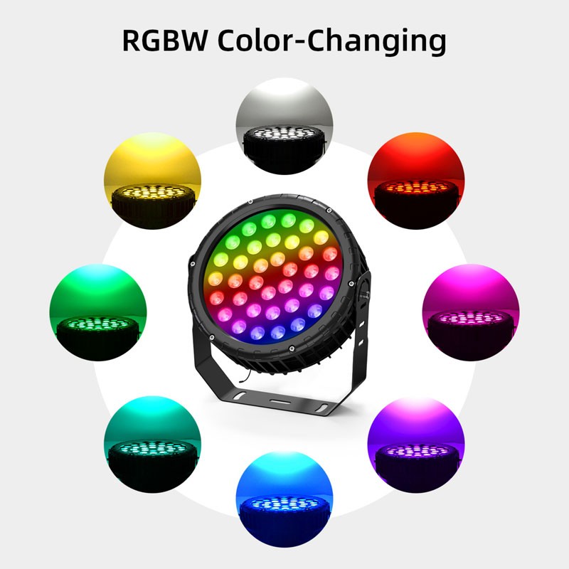 144W RGBW LED Wall Washer Light 14400LM Dimmable IP65 Waterproof Indoor&Outdoor gallery
