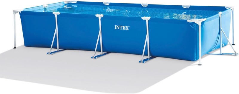 Rectangular Frame 14 ft 9 in x 7 ft 3 in x 33 in Above Ground Pool, Swimming gallery
