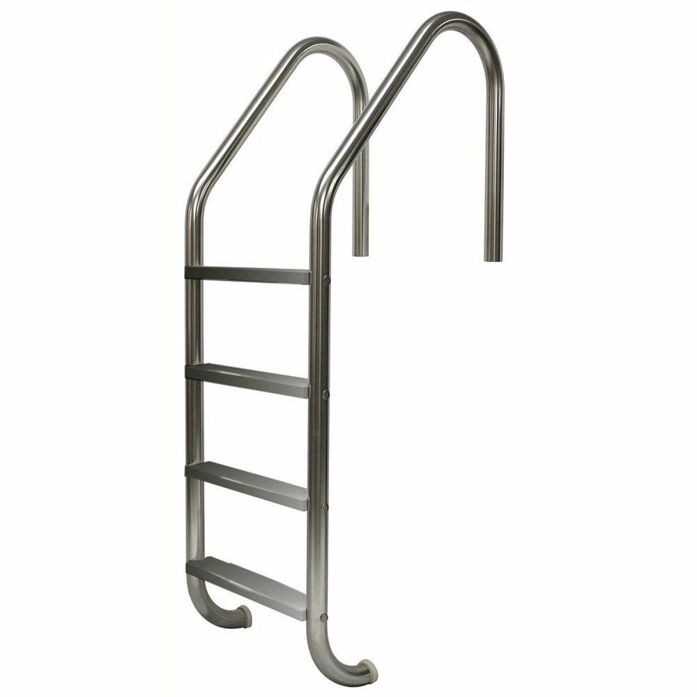 Aqua Select 4-Step Economy Inground Swimming Pool Ladder w/ Stainless Steps gallery