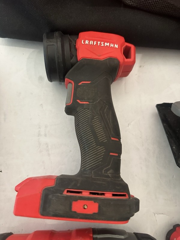 CRAFTSMAN 20V MAX 5-Tool Combo Kit w/ Battery, Charger & Bag - Tested gallery