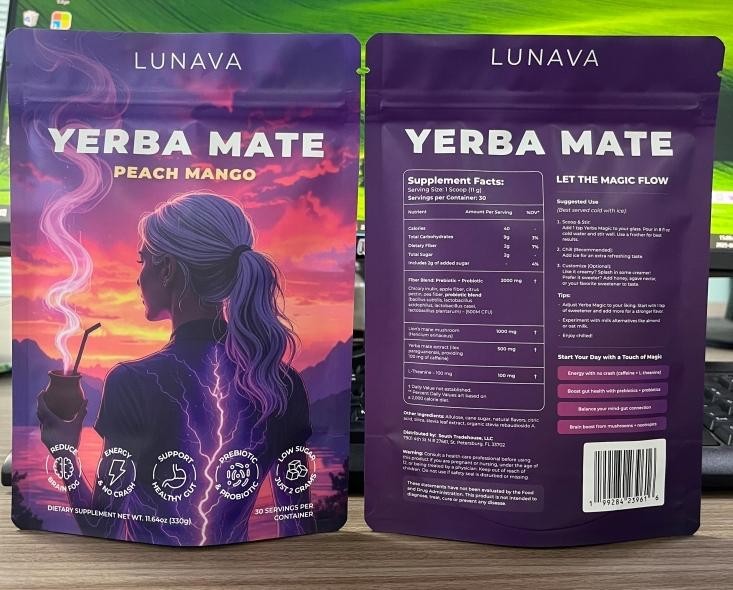 Yerba Magic Yerba Mate Instant Tea Powder – Peach Mango -30 servings gallery