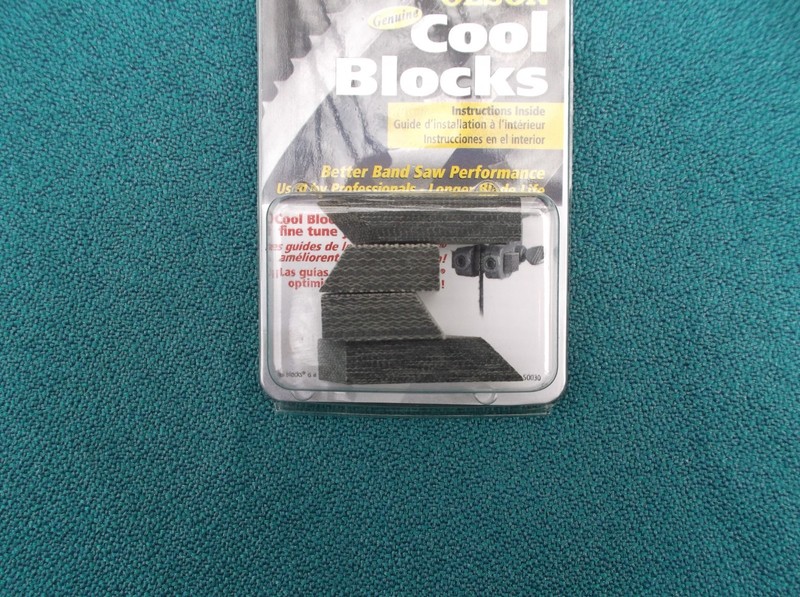 GENUINE OLSON COOL BLOCKS FOR SHOPSMITH 555507 BAND SAW gallery