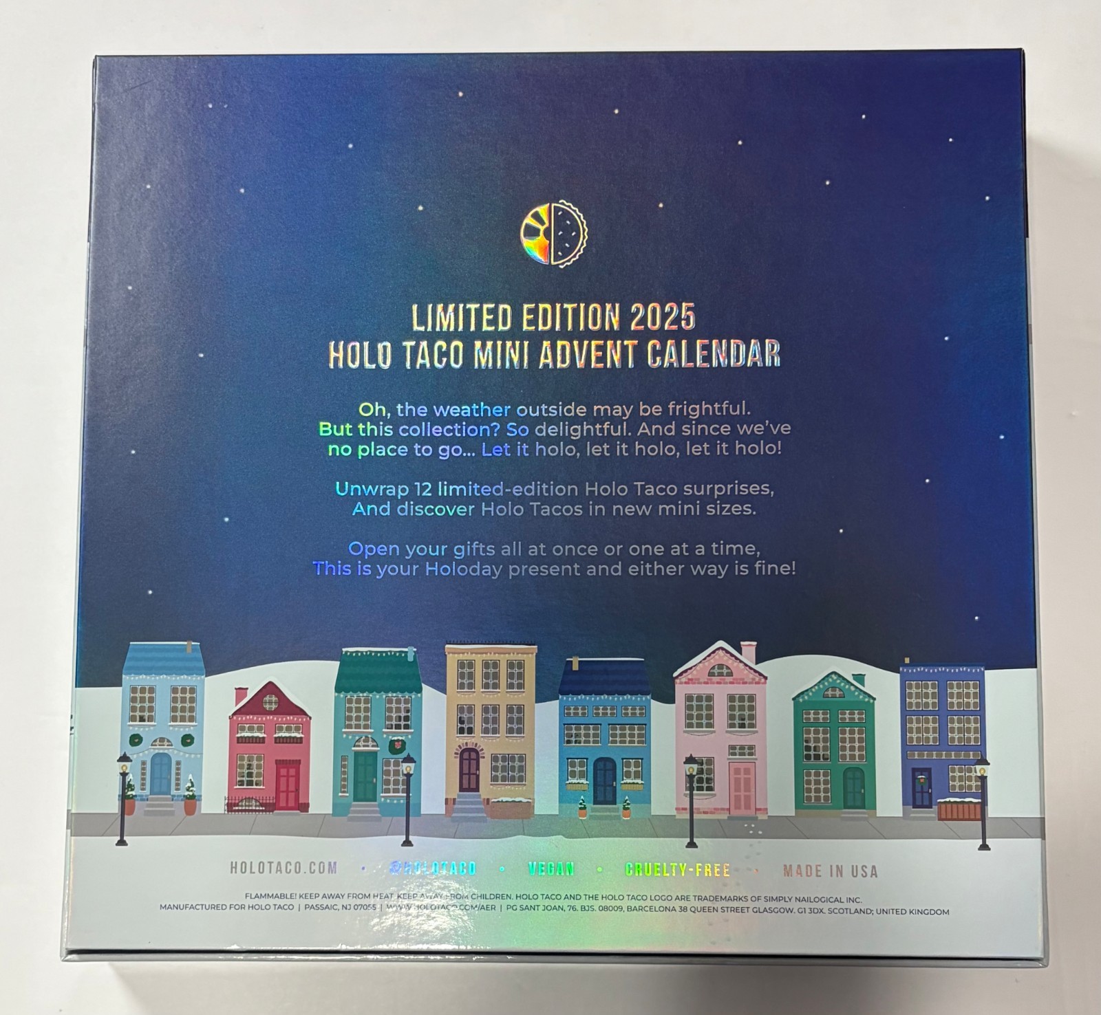 Holo Taco Advent Calendar Collectors Box - ** Empty - no product boxes only ** gallery