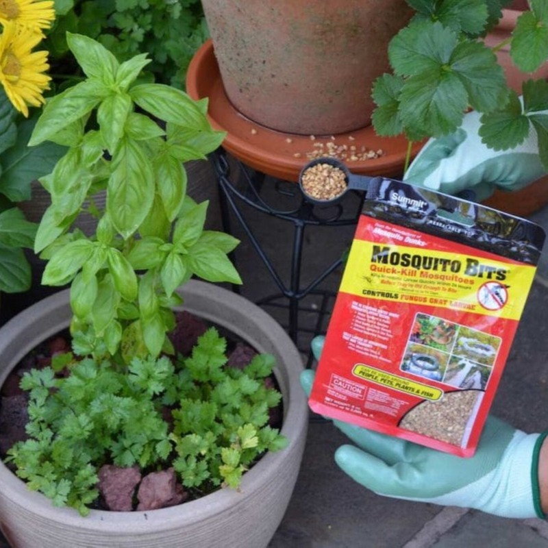 Summit Mosquito Bits Insecticide, 8oz – Controls Mosquitoes & Fungus Gnat Larvae gallery