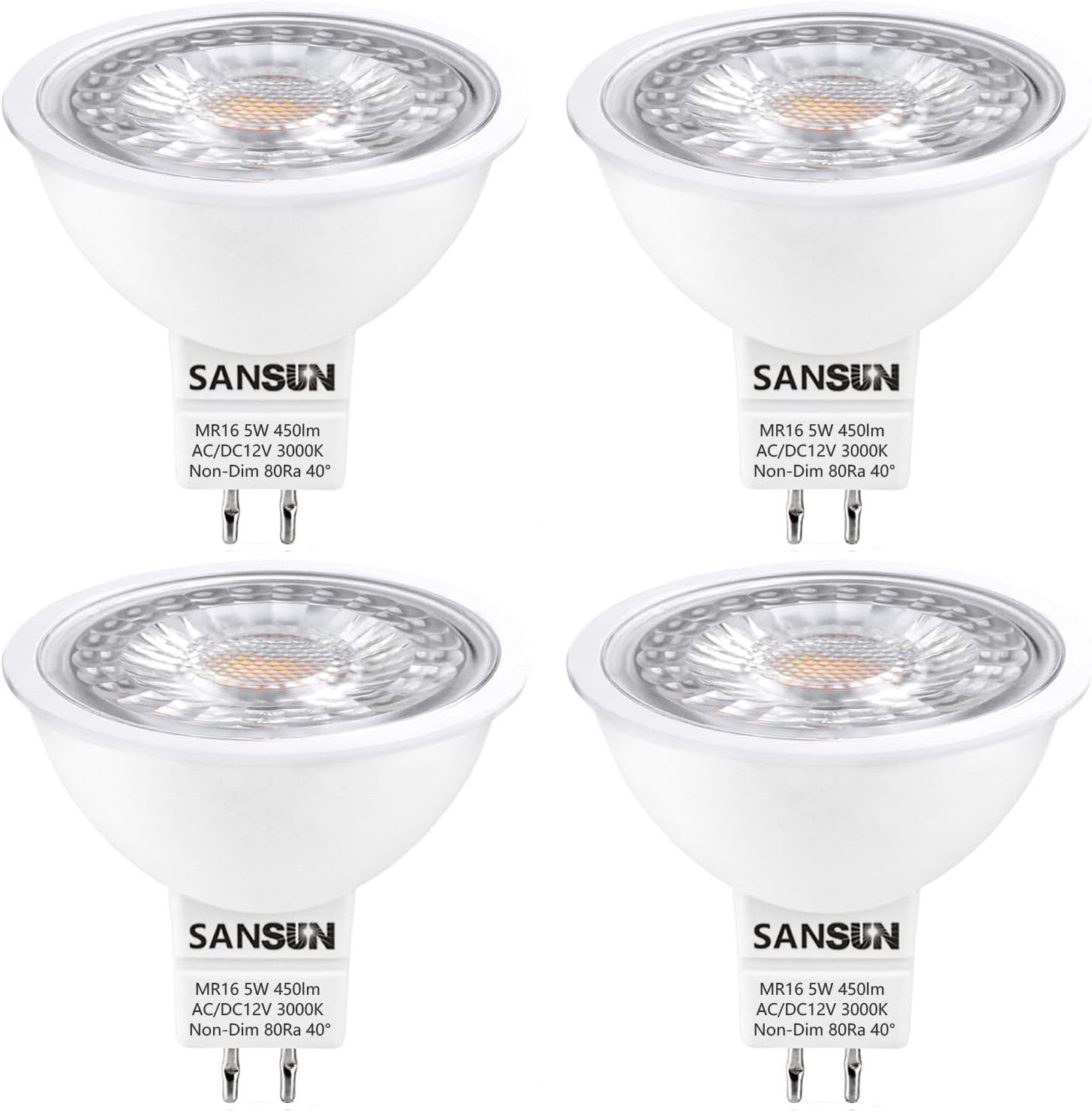 5W MR16 LED Landscape Light Bulbs, Low Voltage 12V Outdoor Landscape Spotlight A gallery