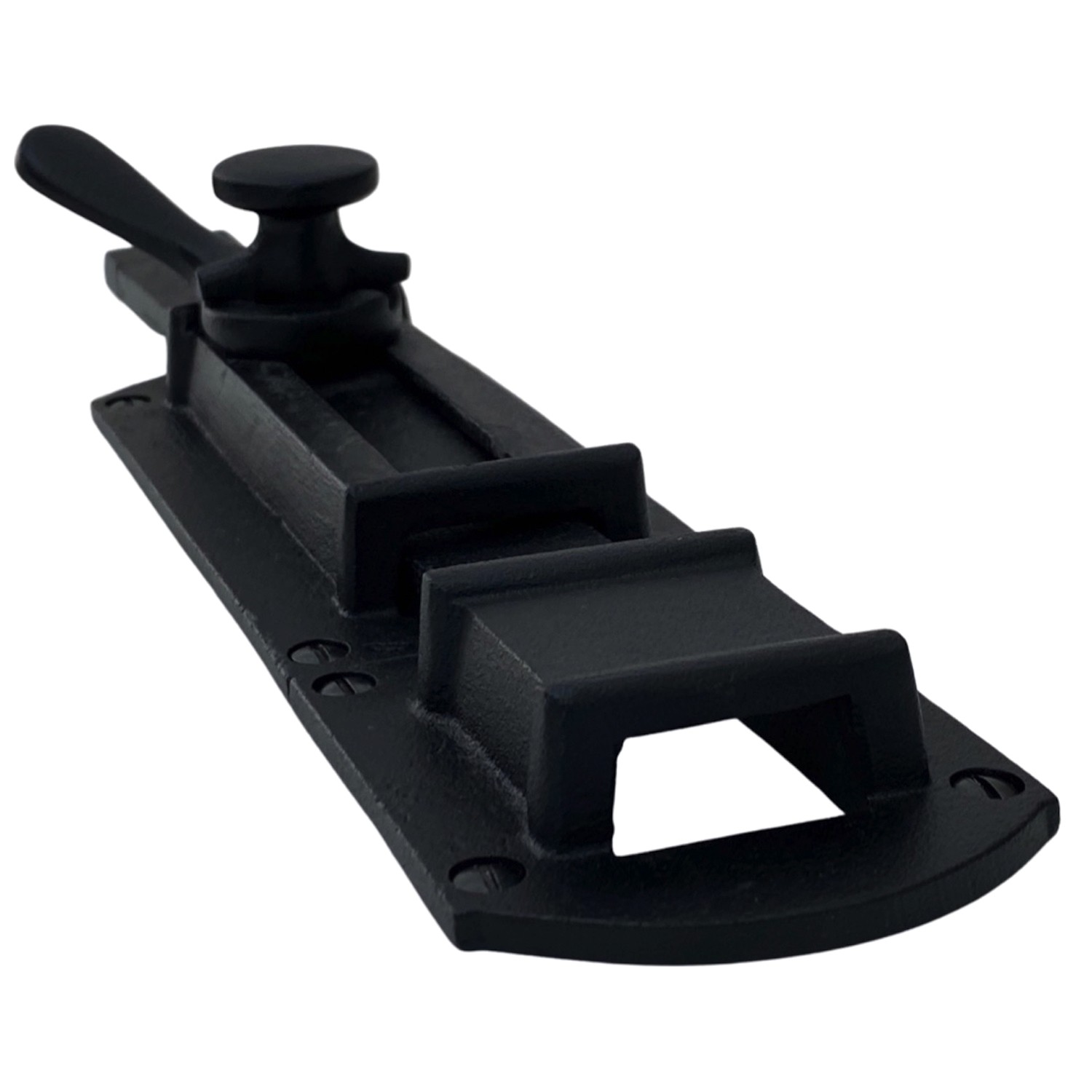 Surface Mounted Slide Bolt Lock in Cast Iron 9 Inch gallery