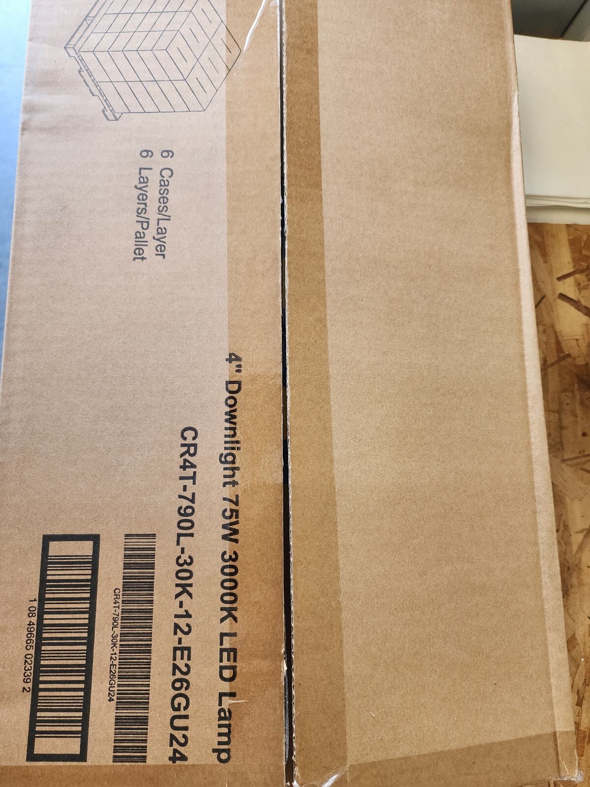 Cree Lighting Recessed 4" Downlight 75W 3000K LED Dimmable Wet Rated( 12 Pack) gallery
