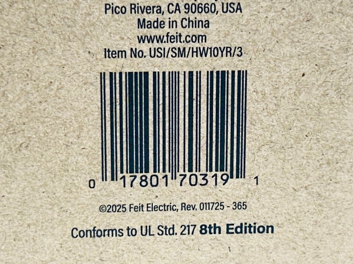 Universal Security (3-Pack) Hardwired & 10-Year Battery Smoke Detector gallery