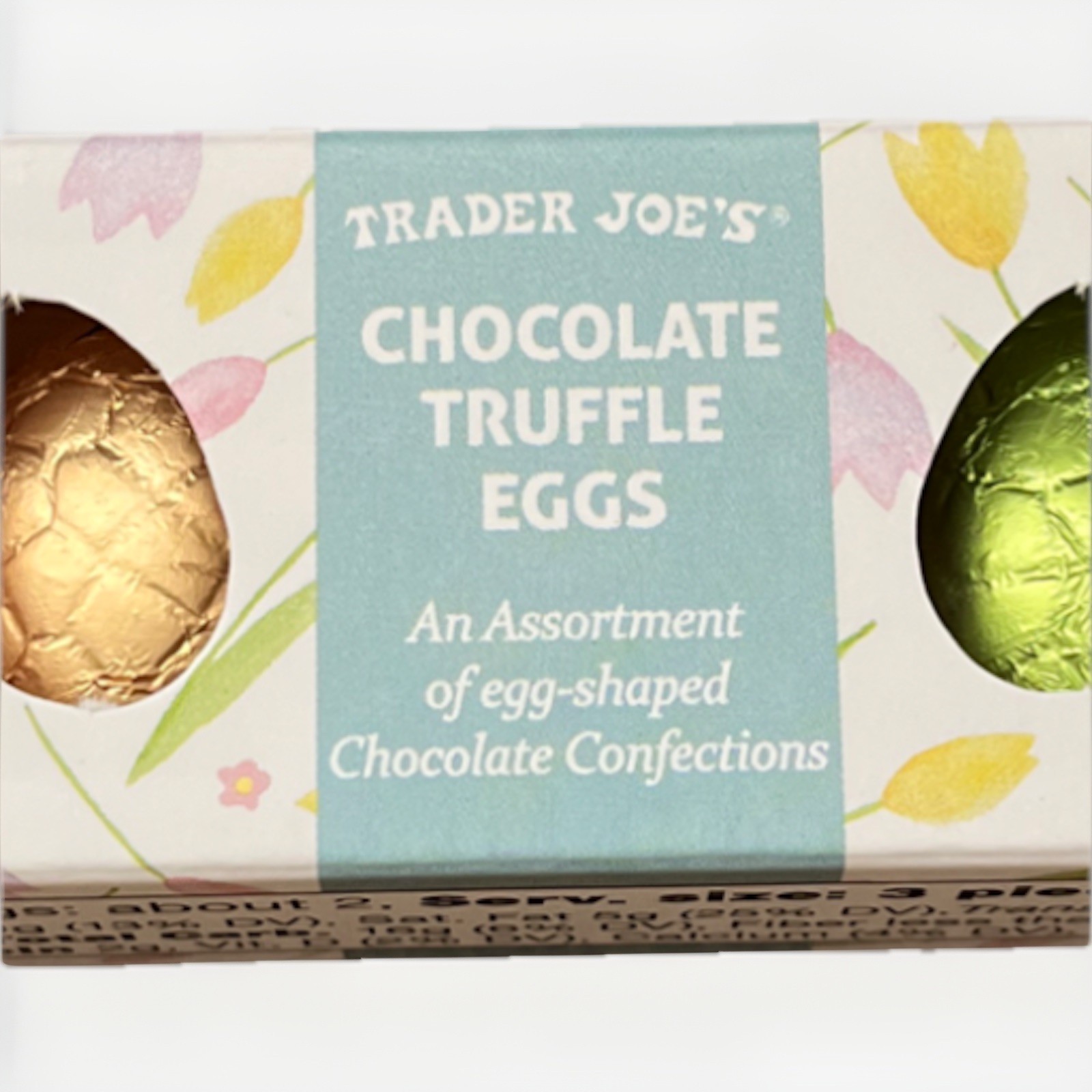 2 Packs Trader Joe's Chocolate Truffle Eggs 2.22oz 63g Assorted Flavors 🐣🐣 gallery