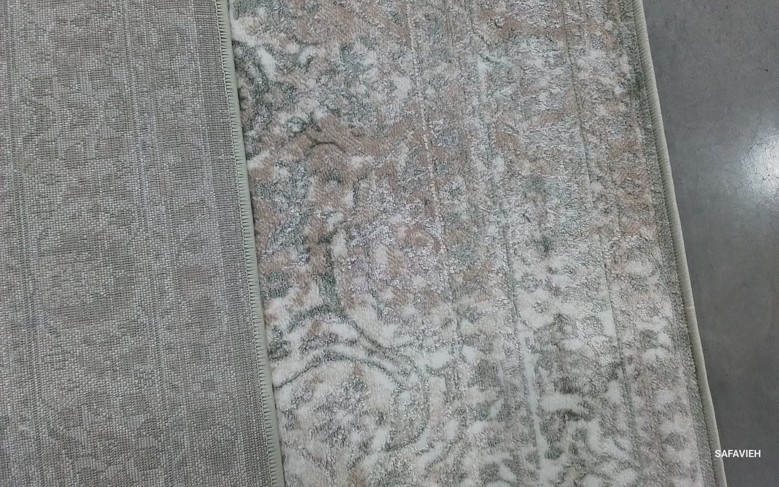 GREEN IVORY 5'-3" x 7'-6" Damaged Binding Rug Reduced Price 1172790477 ORC212Y-5 gallery