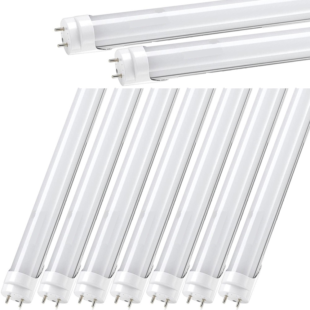 8 Pack 2FT LED Tube Light Bulbs Type B G13 Bi-Pin T8 Shop Light 12W 6500K 1600LM gallery