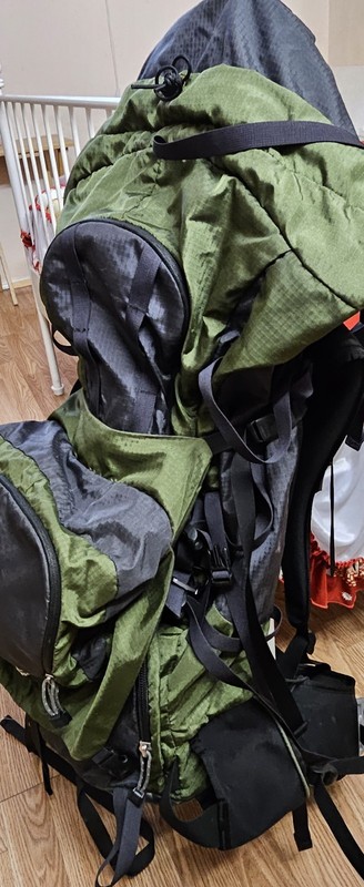 Gregory Palisade Size Large Internal Frame Backpack Hiking Camping Pack Green 3