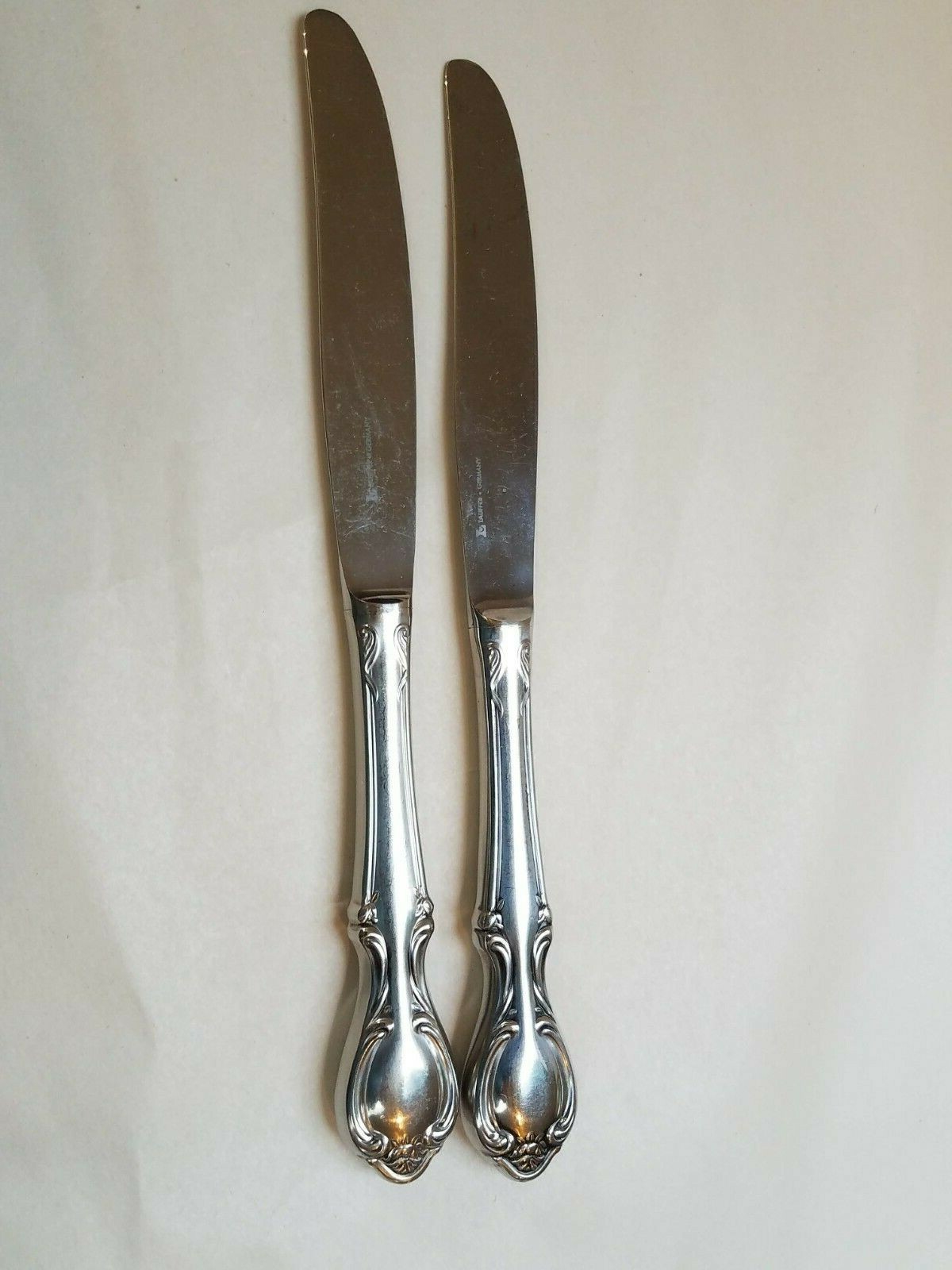 Lauffer ROSE ANTIQUE Stainless 18/8 Germany "choice of two pieces" nice used gallery