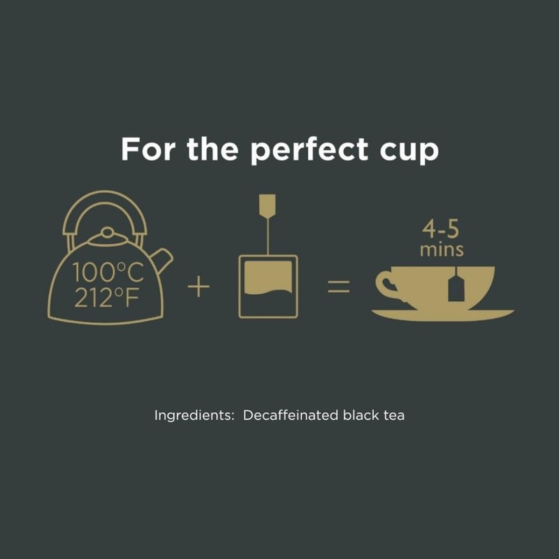 50 Count Decaffeinated Breakfast Tea Bags - Natural & Caffeine-Free Delight gallery