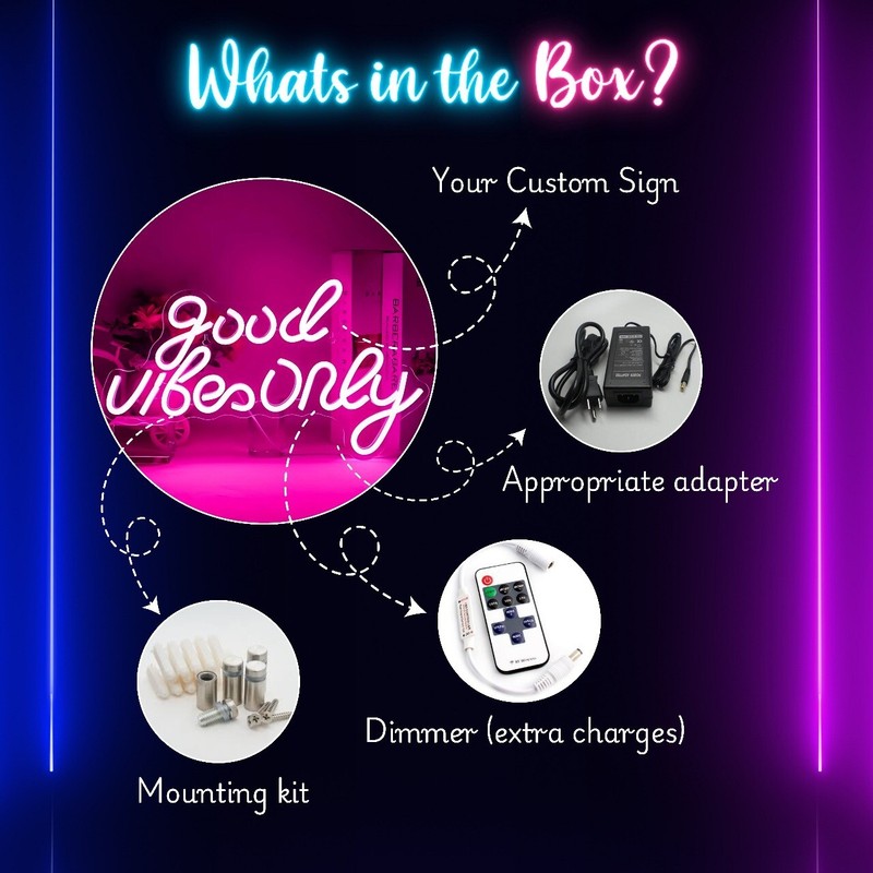 Custom Personalized Neon LED Light Signs Birthday Wedding Party Room Wall Decor gallery