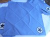 WESTERN KITCHEN NAPKINS-TEXAS STAR 100% COTTON-10 NAPKINS RODEO BLUE USA gallery