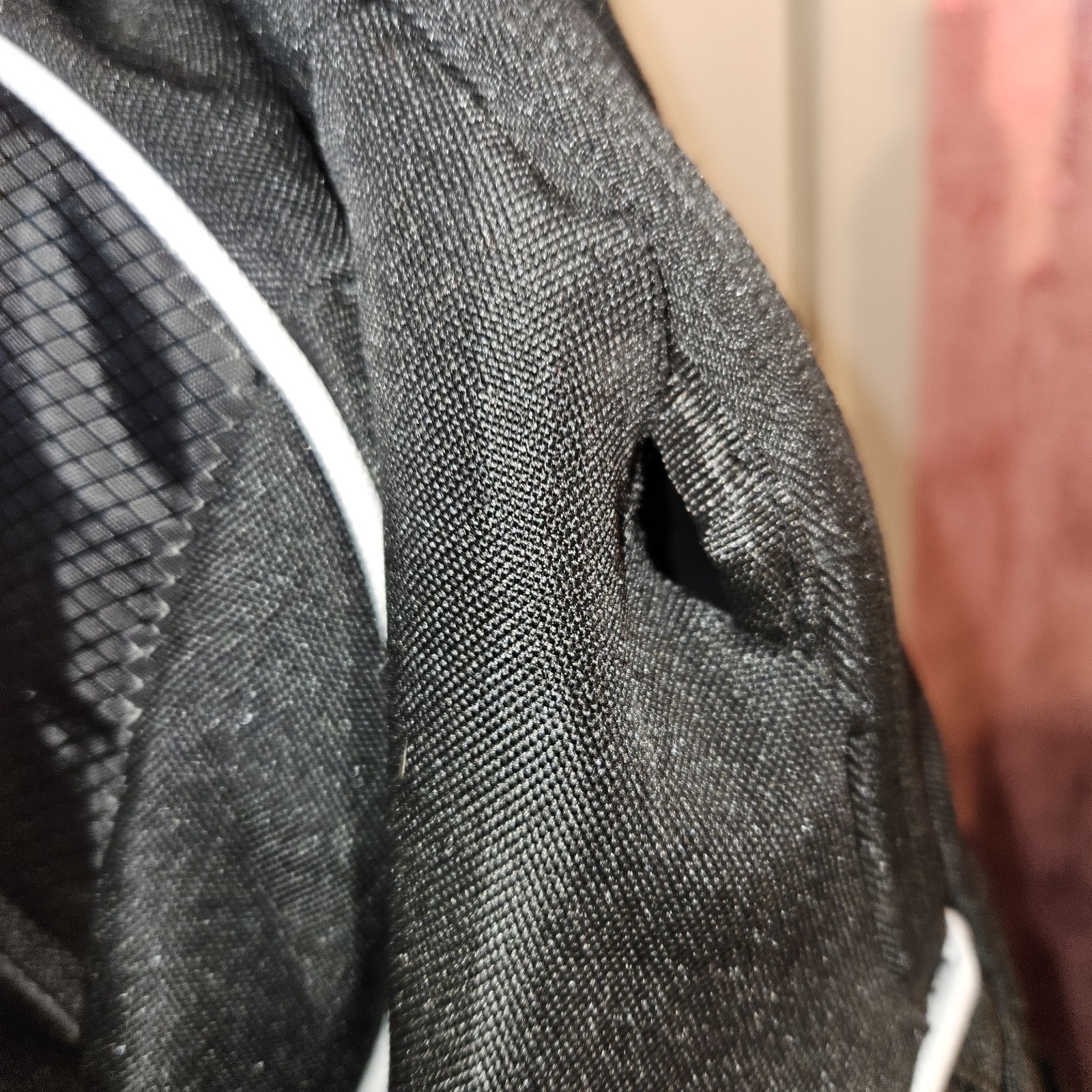 Black Prime Backpack, Busted Seam 3