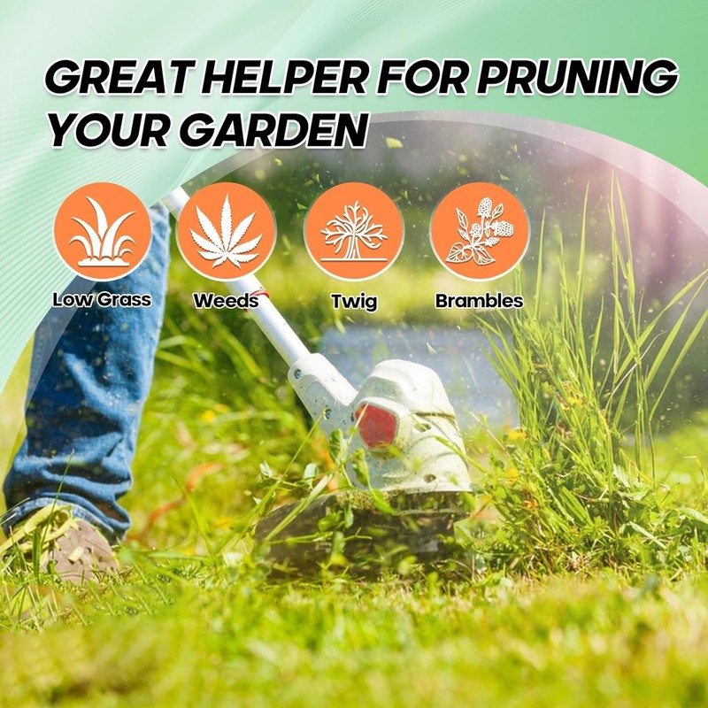 String Trimmer Line Square Orange Heavy Duty Weed Eater String Premium Nylon U gallery