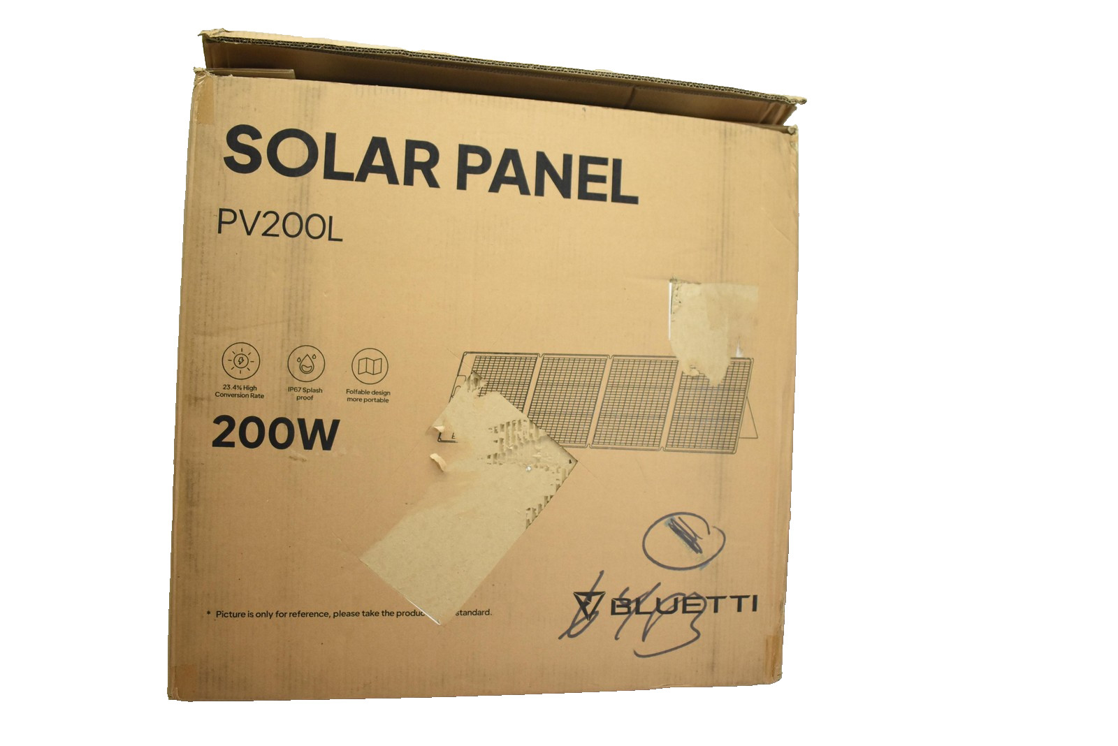 Bluetti Solar Panel PV200L 200W Portable Mono ETFE Foldable IP67 Outdoor Power gallery