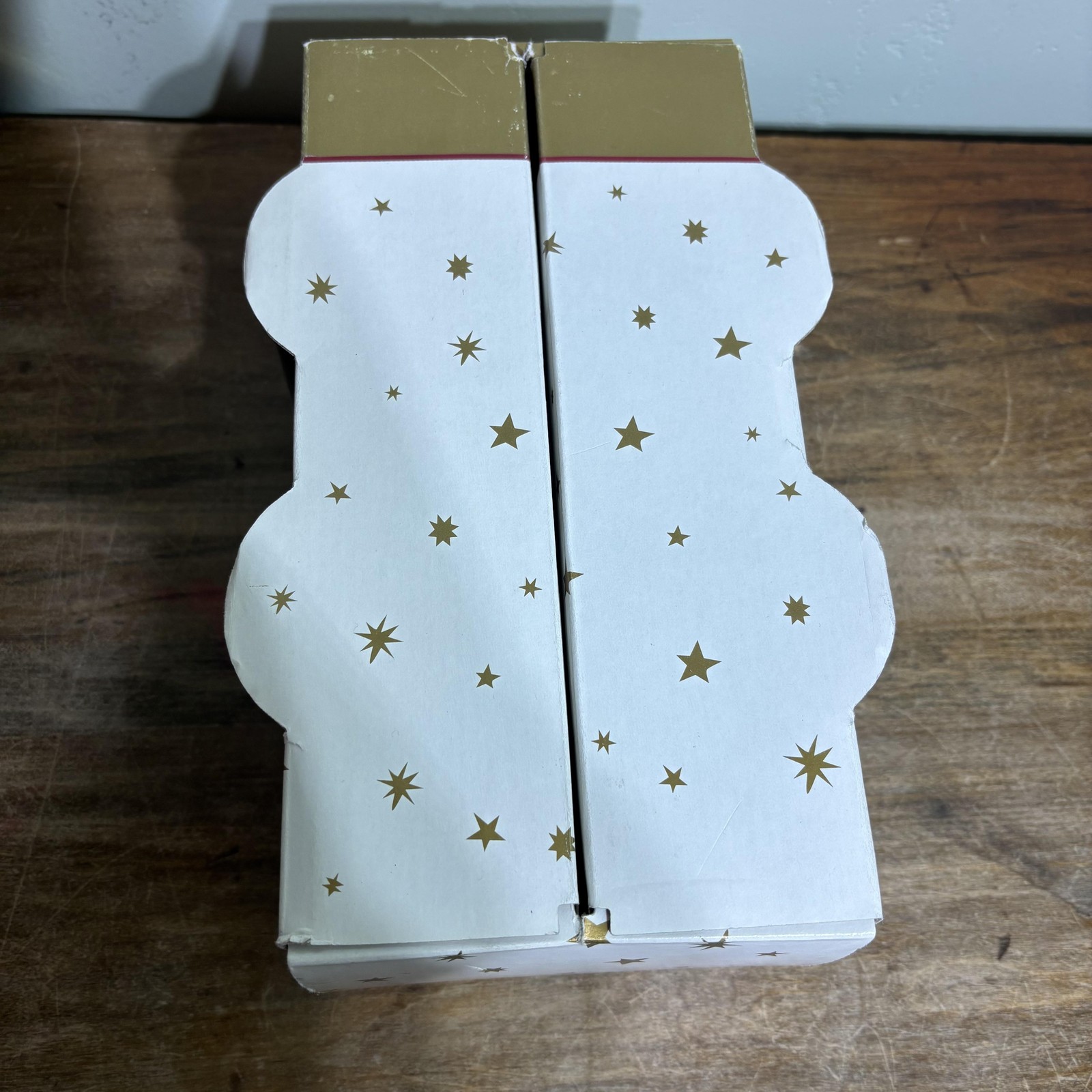 New Galaxy Holiday Celestial Whimsigoth Mugs Blue Gold Stars 14K Set Of 4 gallery