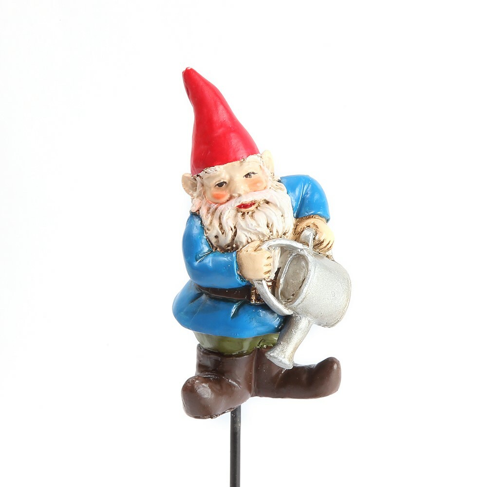 Miniature Gnome Brolan with Watering Can Pick Garden GO 17597 gallery