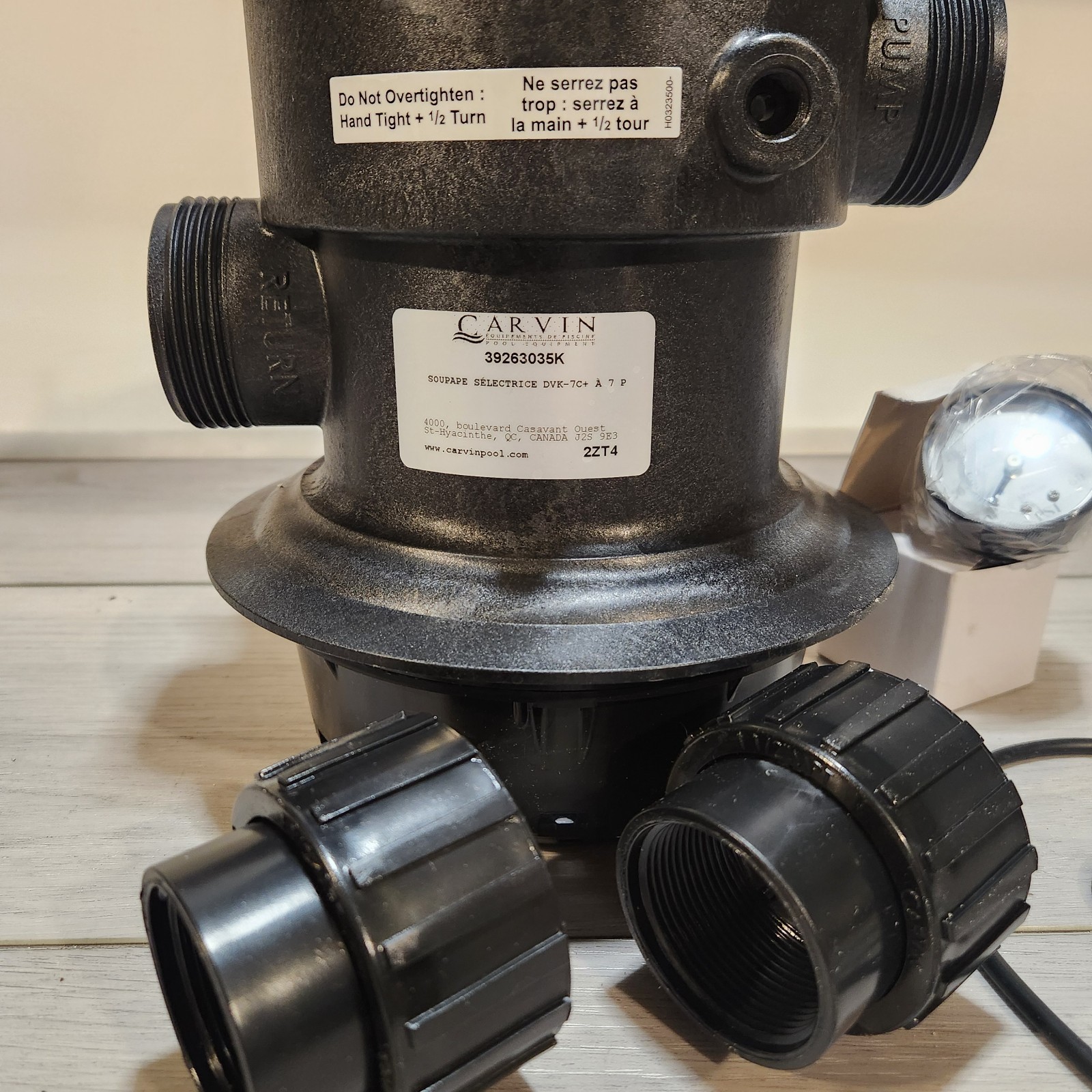 7-Way Multi-Port Valve Carvin Laser Swimming Pool L192 L225 Sand Filters (READ) gallery
